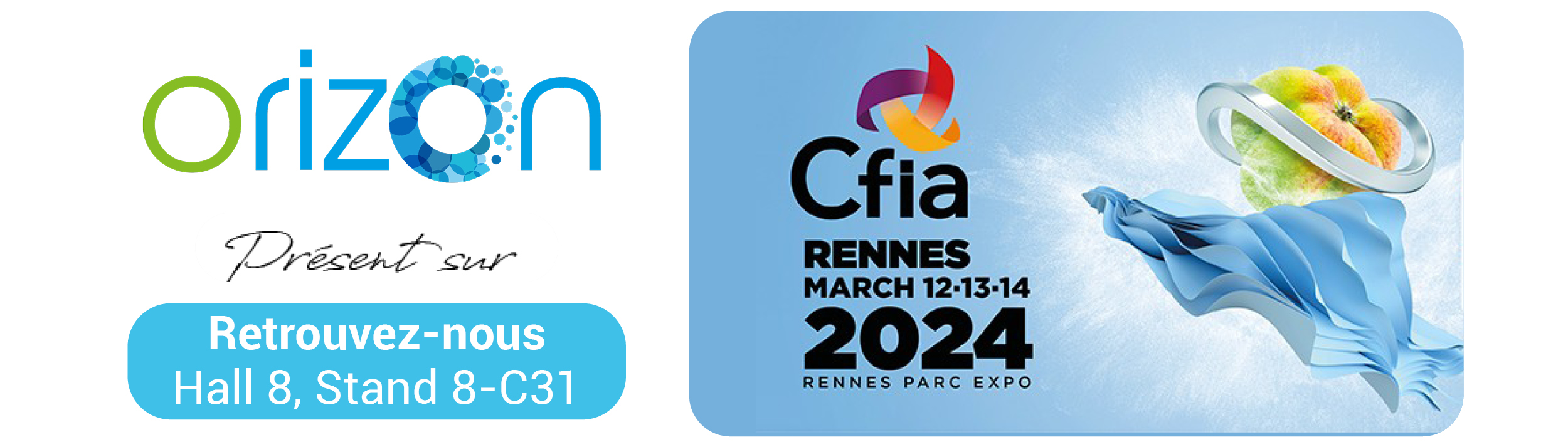 Actualités - Retrouvons-nous au salon CFIA de Rennes